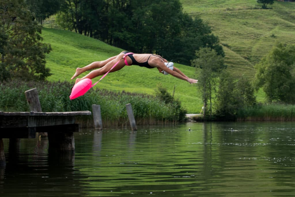 Schwimmboje Pink M