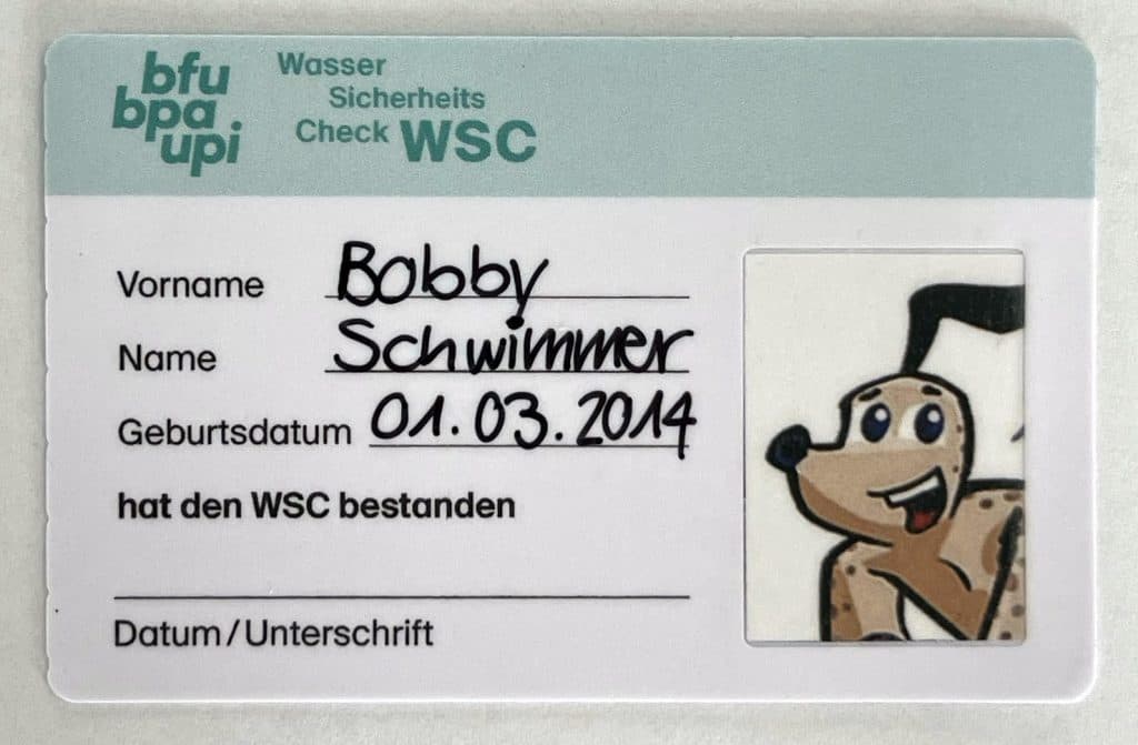 Water Safety Check (WSC)