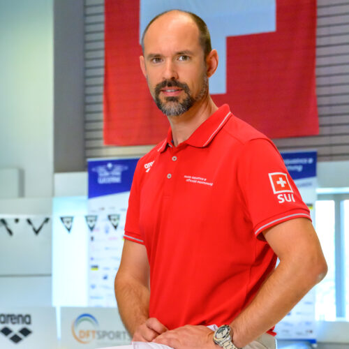 Swiss Aquatics Official Swimming Hose (Unisex) - weiss